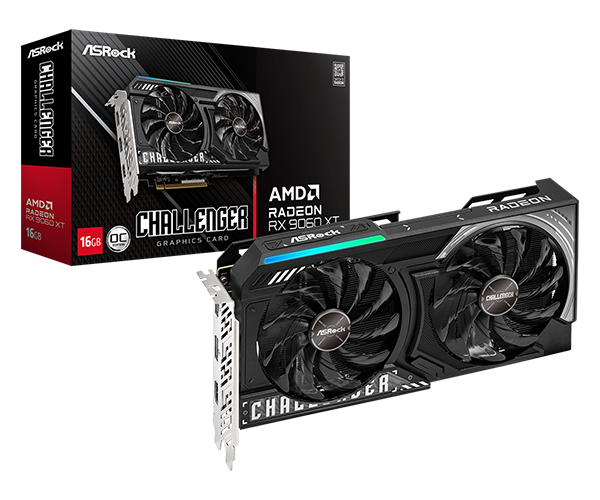 ASRock RX 9060XT Challenger 16GB