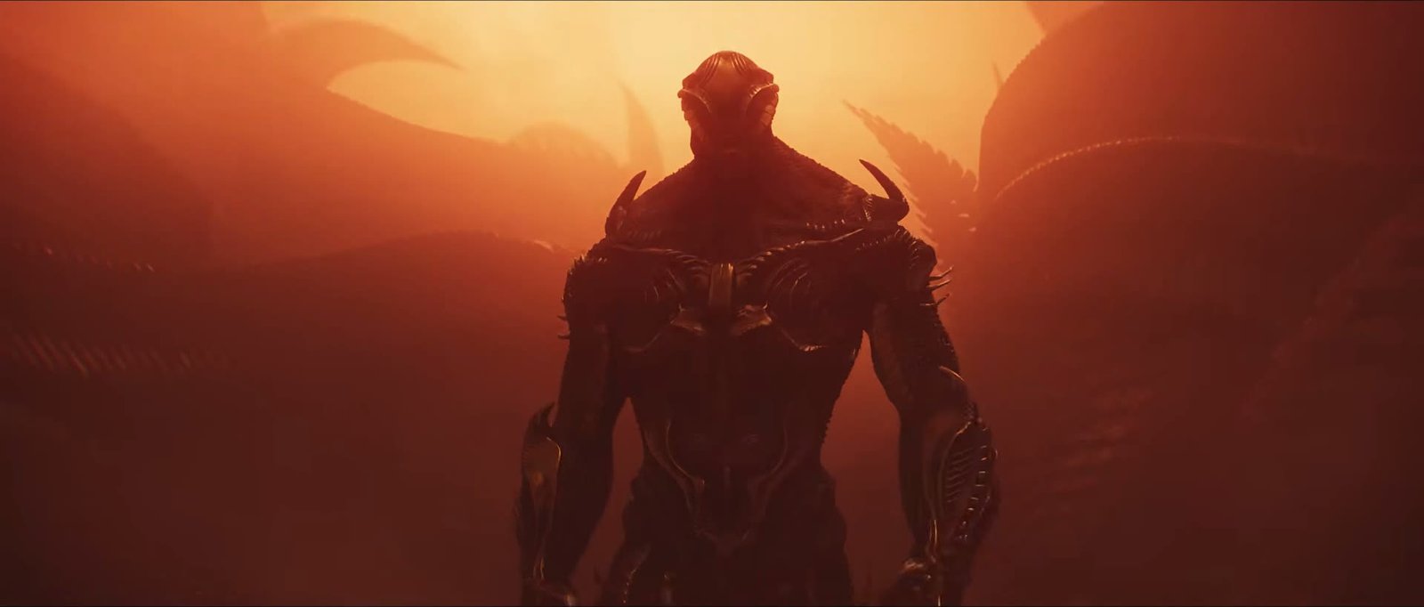 An alien figure backlit in Exodus