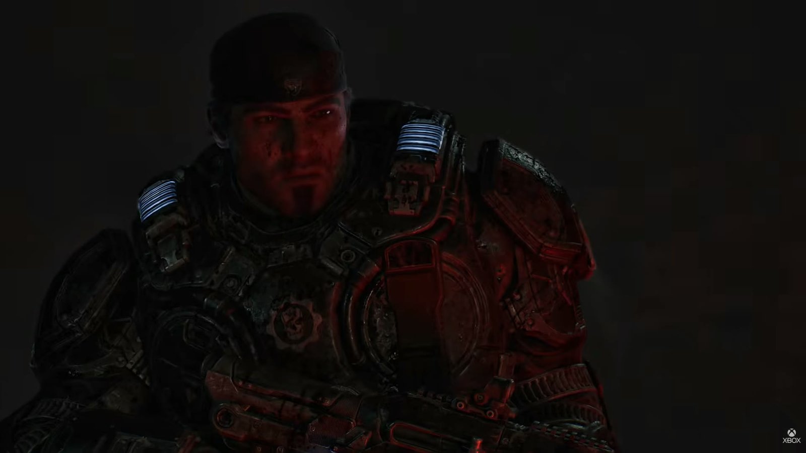 Marcus Fenix in Gears of War: E-Day