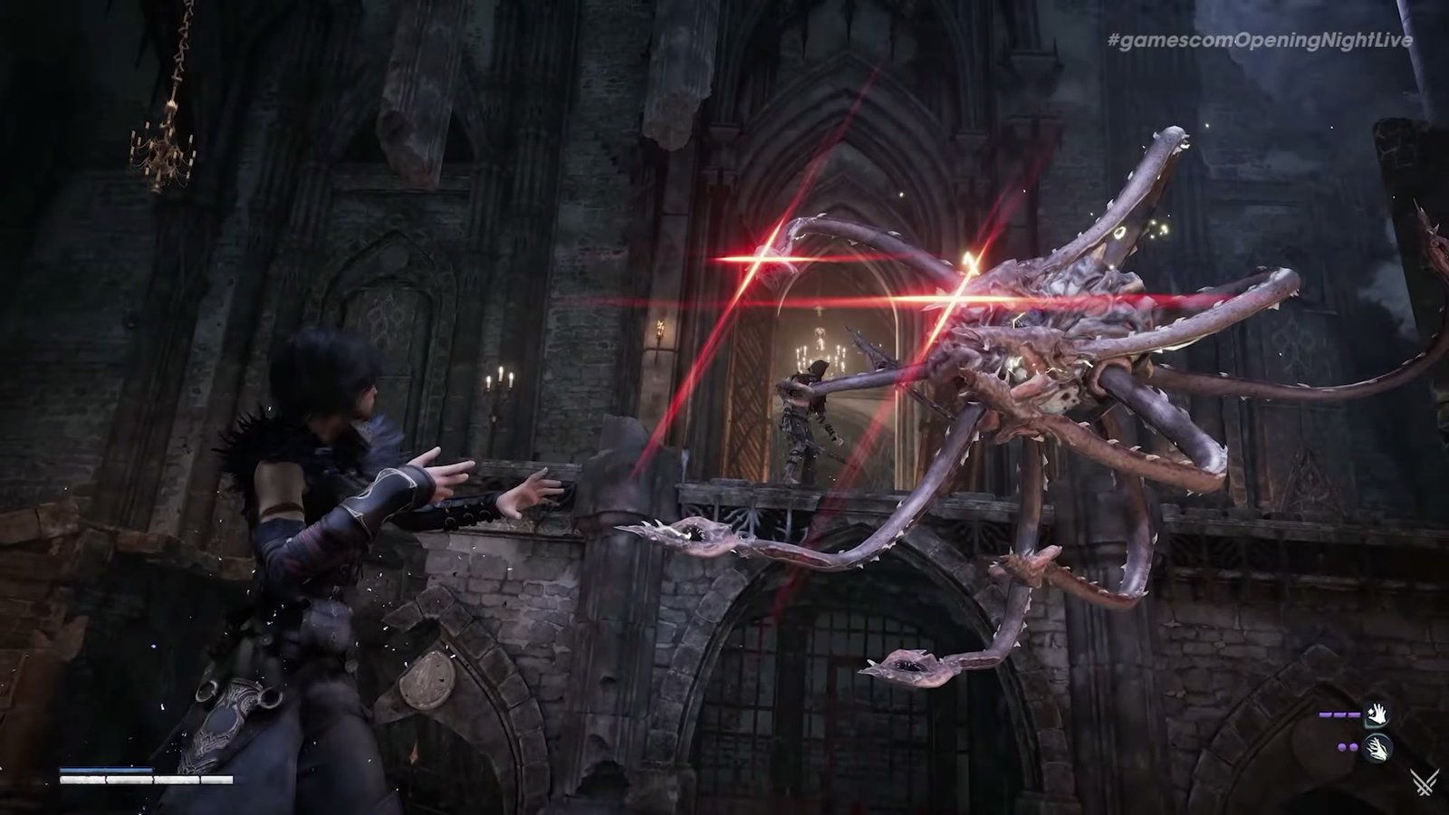 Fighting a beholder in Warlock: Dungeons & Dragons