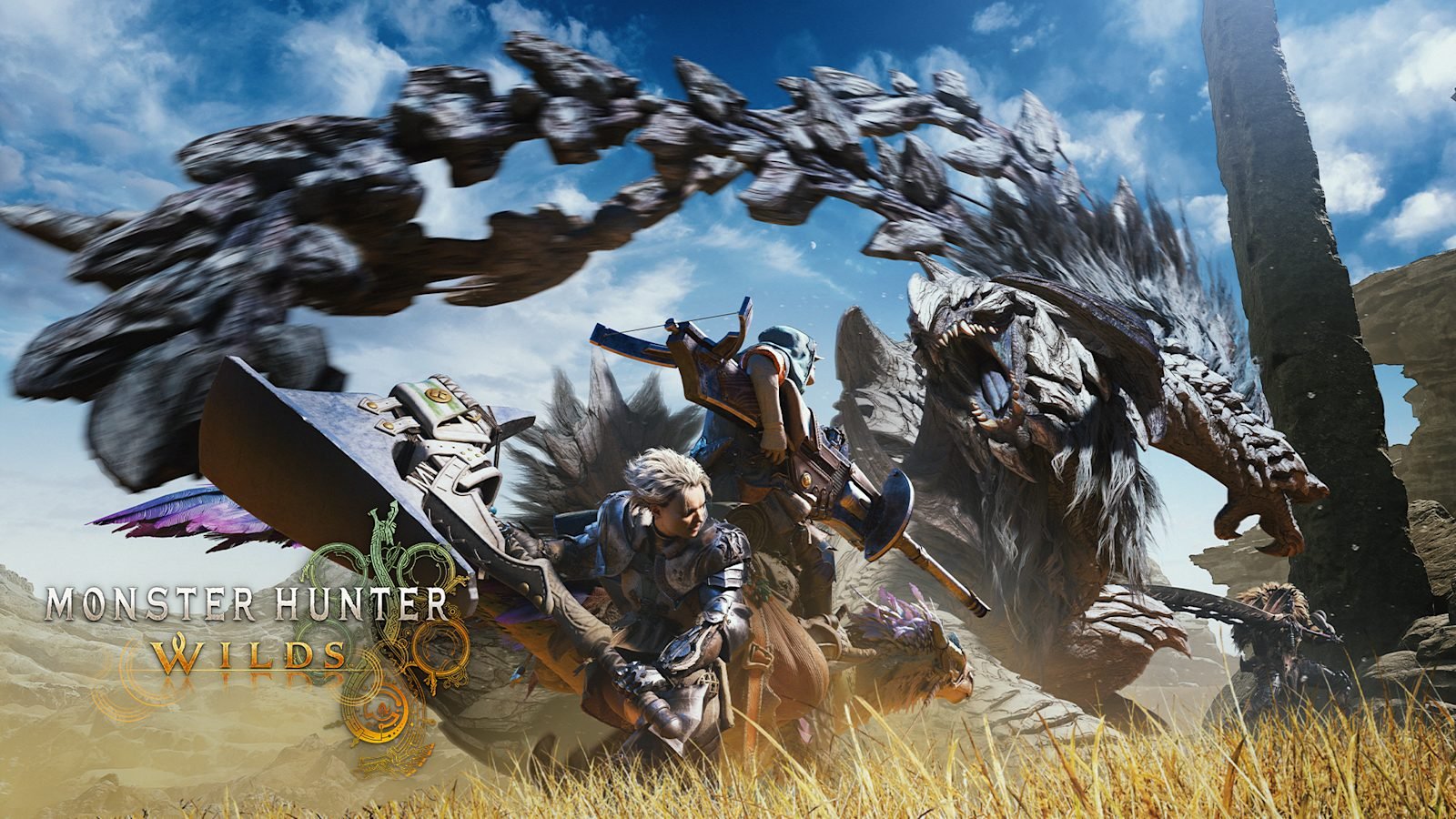 Official artwork for Monster Hunter Wilds on Nintendo Switch 2
