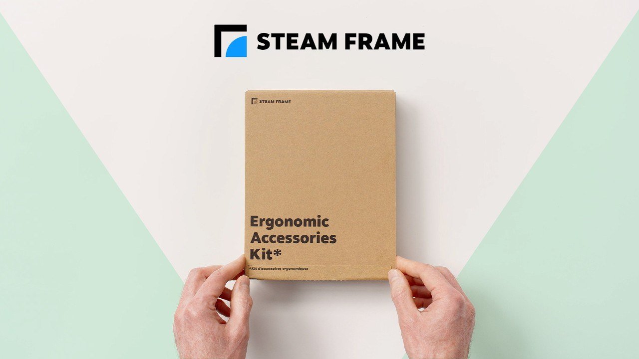 Official Steam Frame ergonomic accessories kit